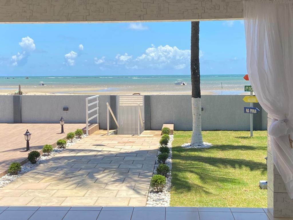 Villa Casa Pe Na Areia São José da Coroa Grande Esterno foto