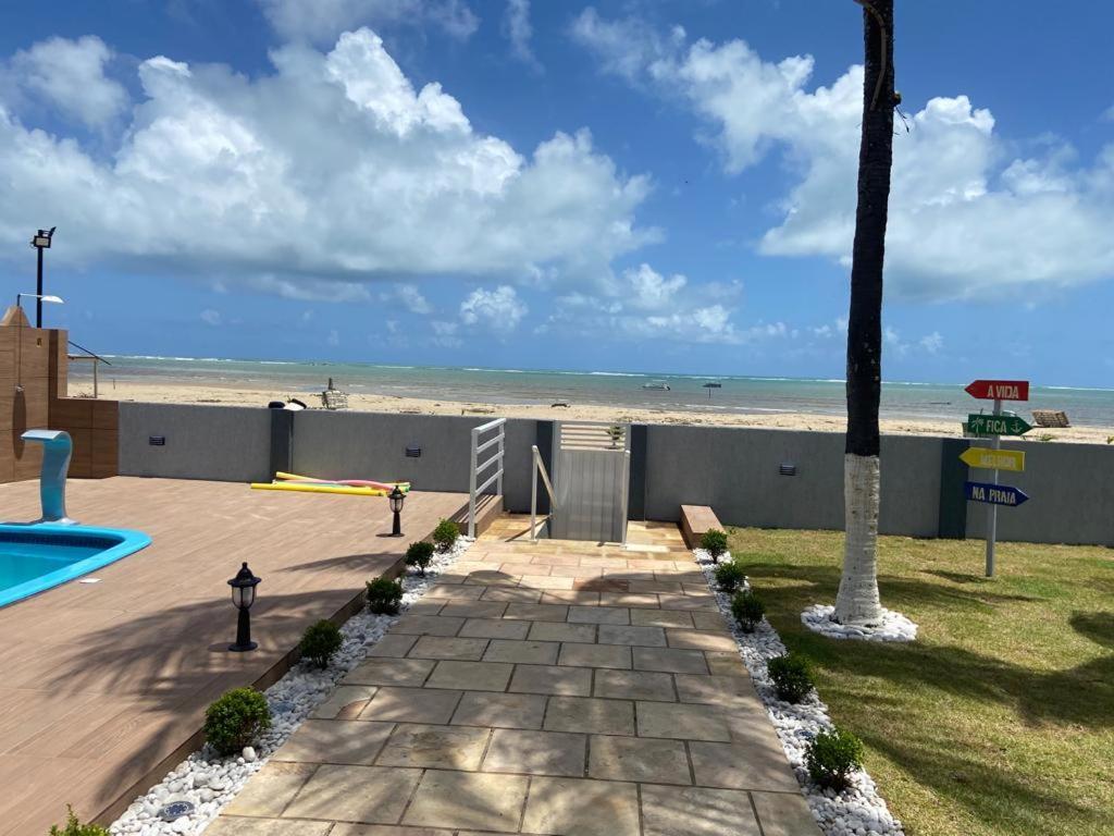 Villa Casa Pe Na Areia São José da Coroa Grande Esterno foto