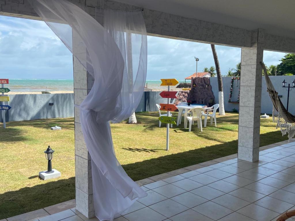 Villa Casa Pe Na Areia São José da Coroa Grande Esterno foto