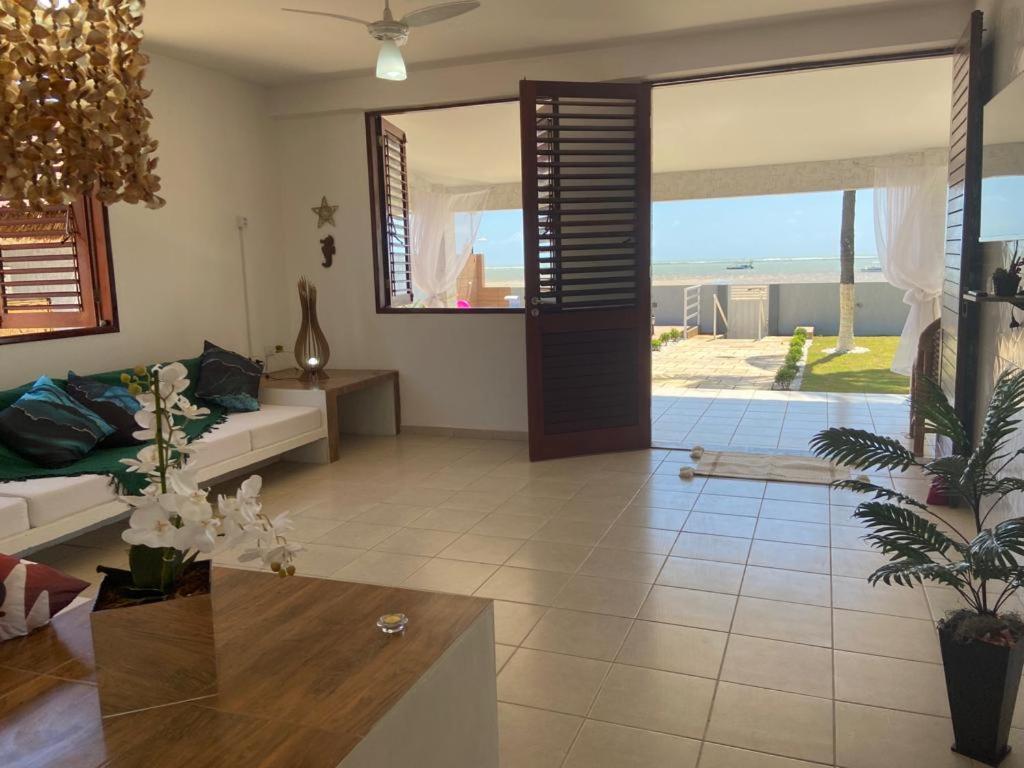 Villa Casa Pe Na Areia São José da Coroa Grande Esterno foto