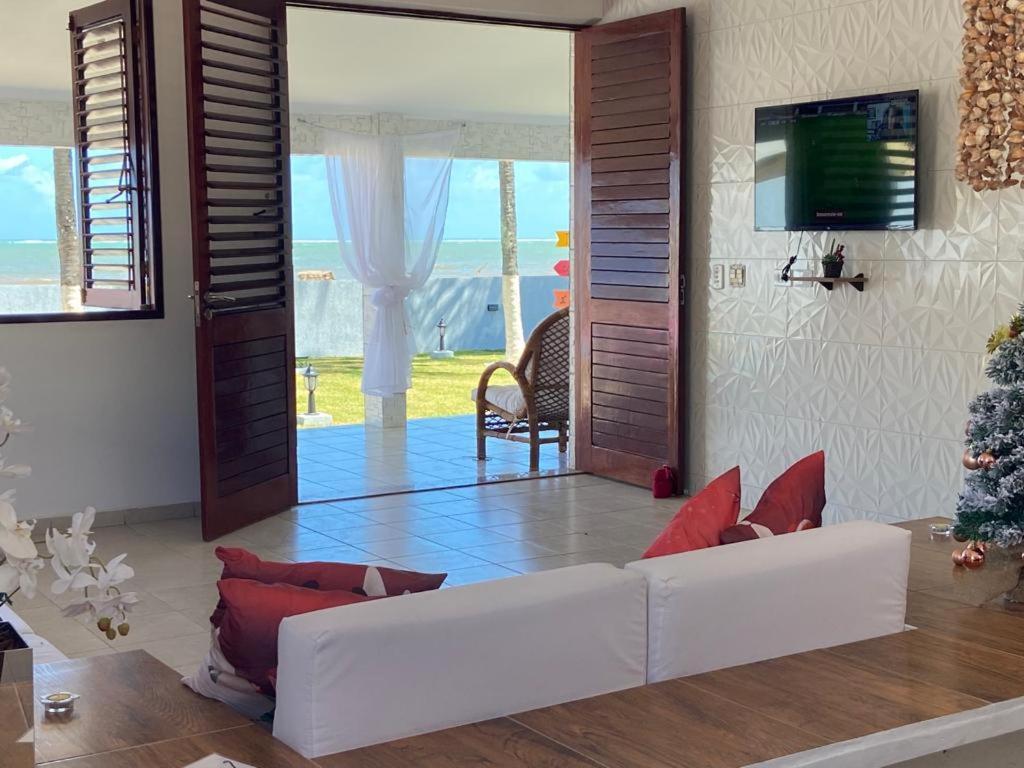 Villa Casa Pe Na Areia São José da Coroa Grande Esterno foto