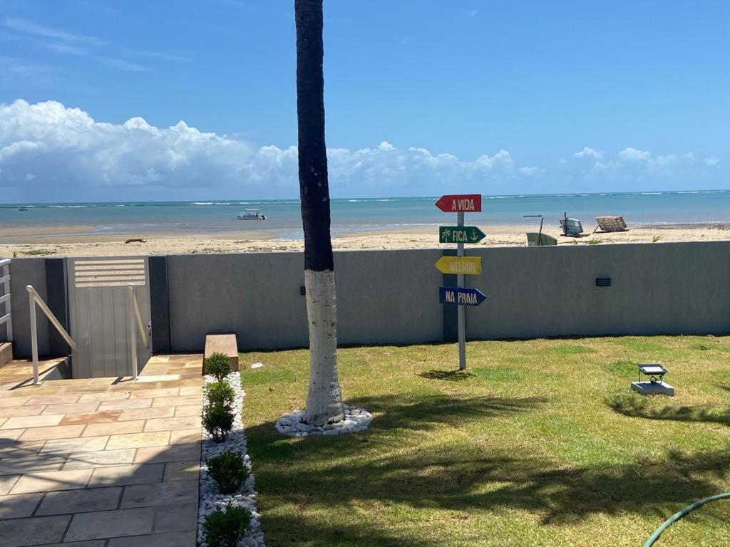 Villa Casa Pe Na Areia São José da Coroa Grande Esterno foto