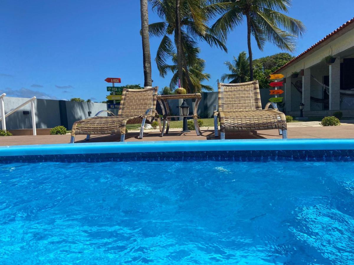 Villa Casa Pe Na Areia São José da Coroa Grande Esterno foto