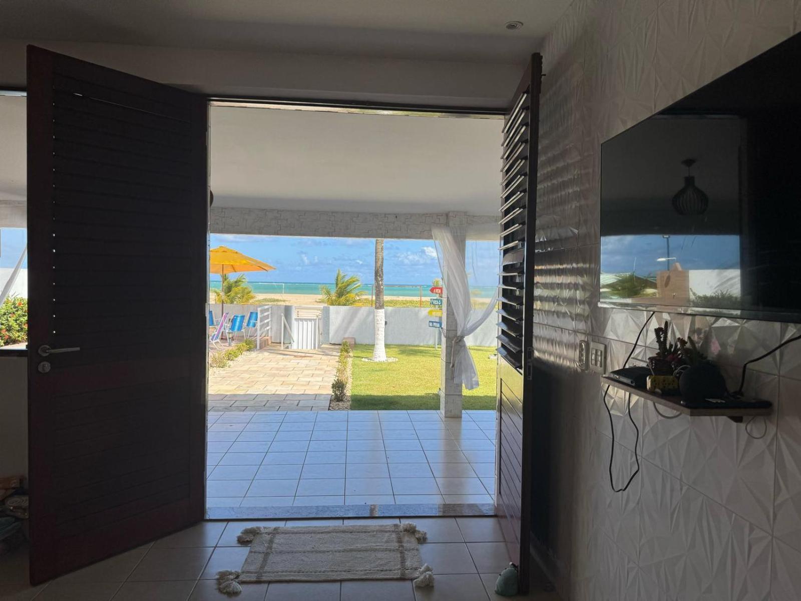 Villa Casa Pe Na Areia São José da Coroa Grande Esterno foto